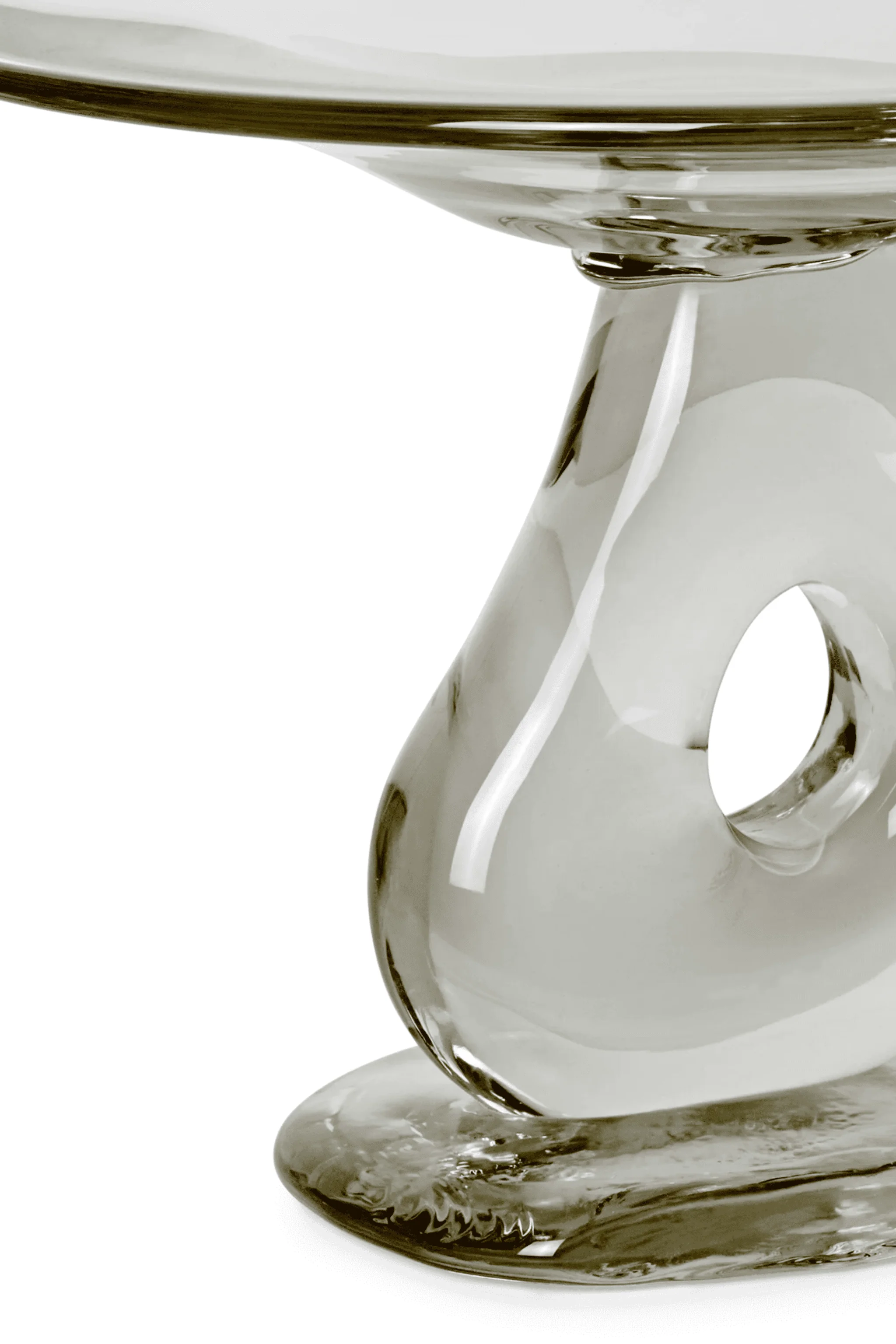 Damo Glass Centrepiece - Clear - Image 3