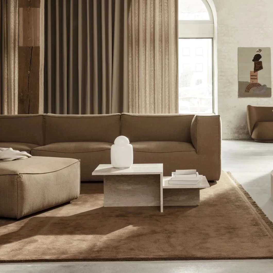 Distinct Coffee Table - Travertine - Image 4