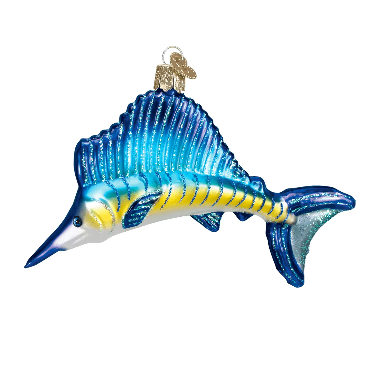 Glass Ornament - Sailfish - Image 2