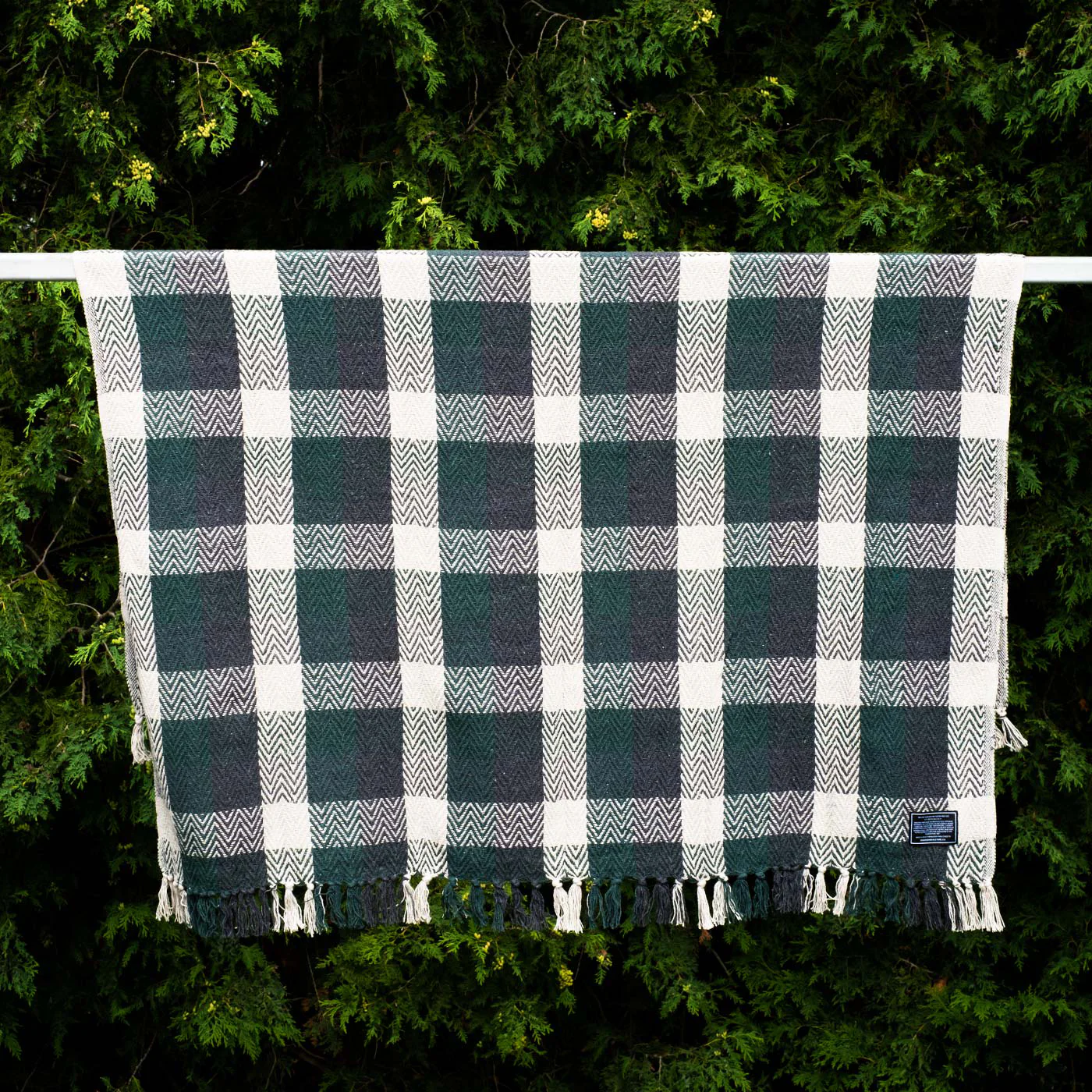 Greenland Throw - Green - Image 4