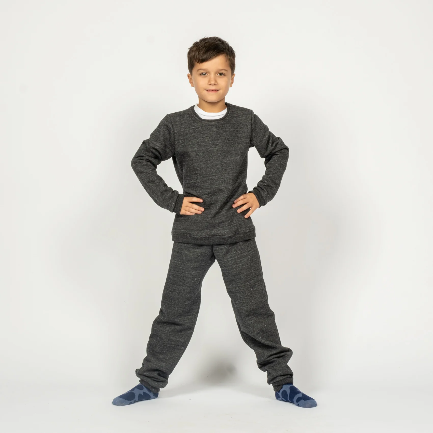 Kids Sweat Pant - Charcoal - Image 4