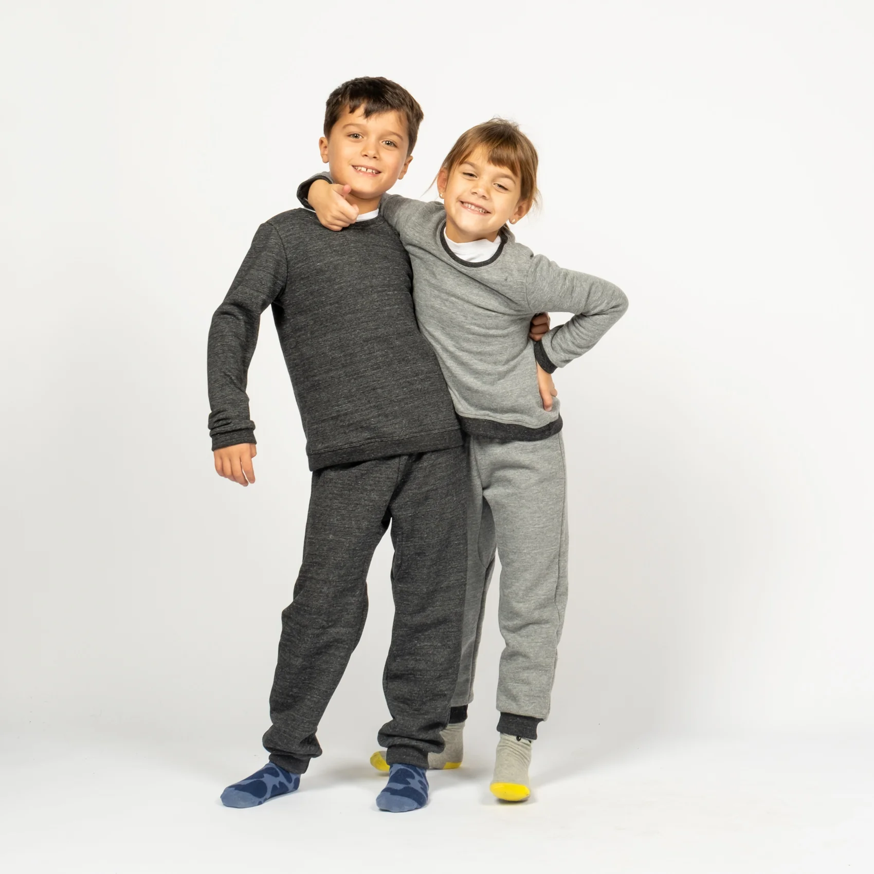 Kids Sweatshirt - Greymix - Image 4