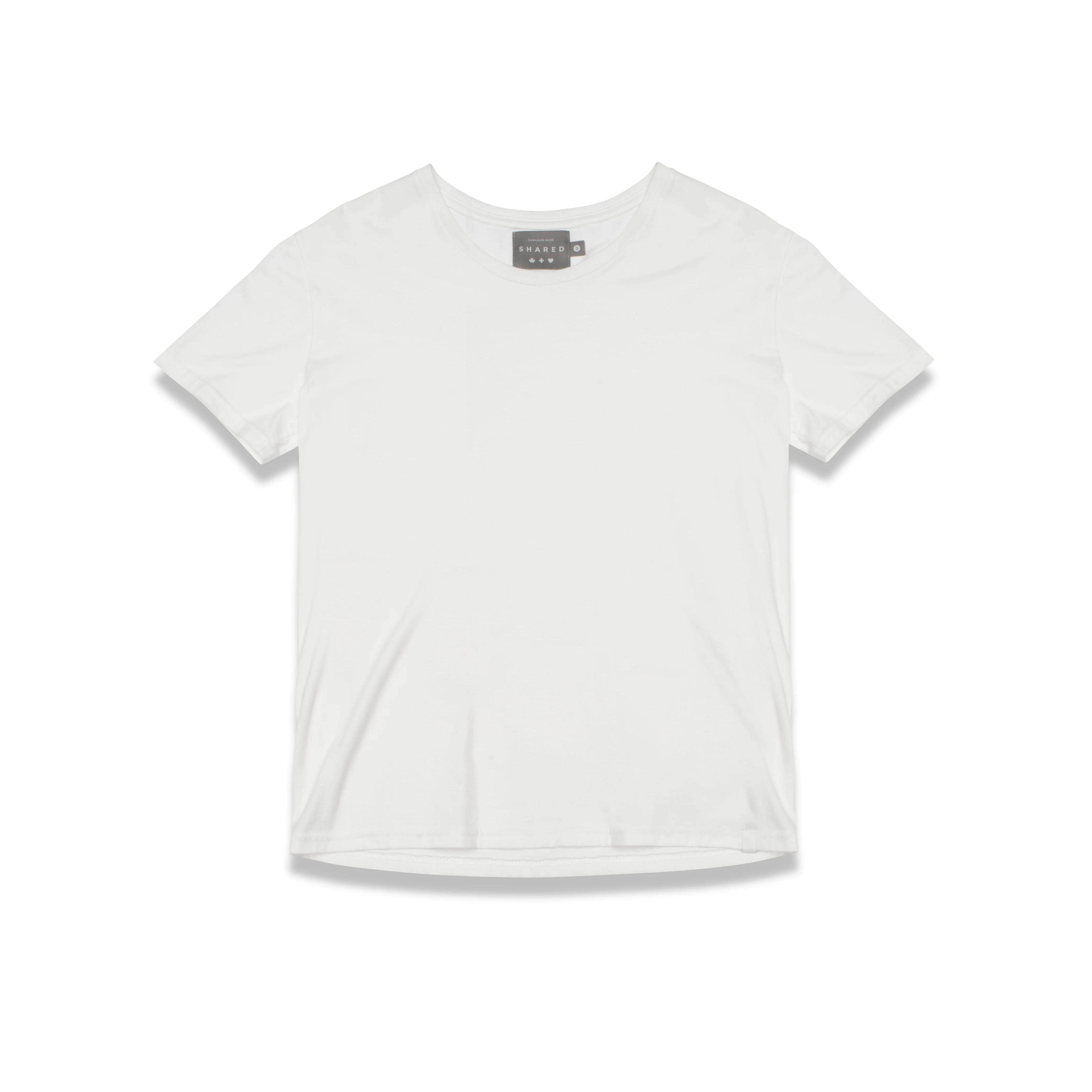 Women's Relaxed Fit Tee- White - Image 3