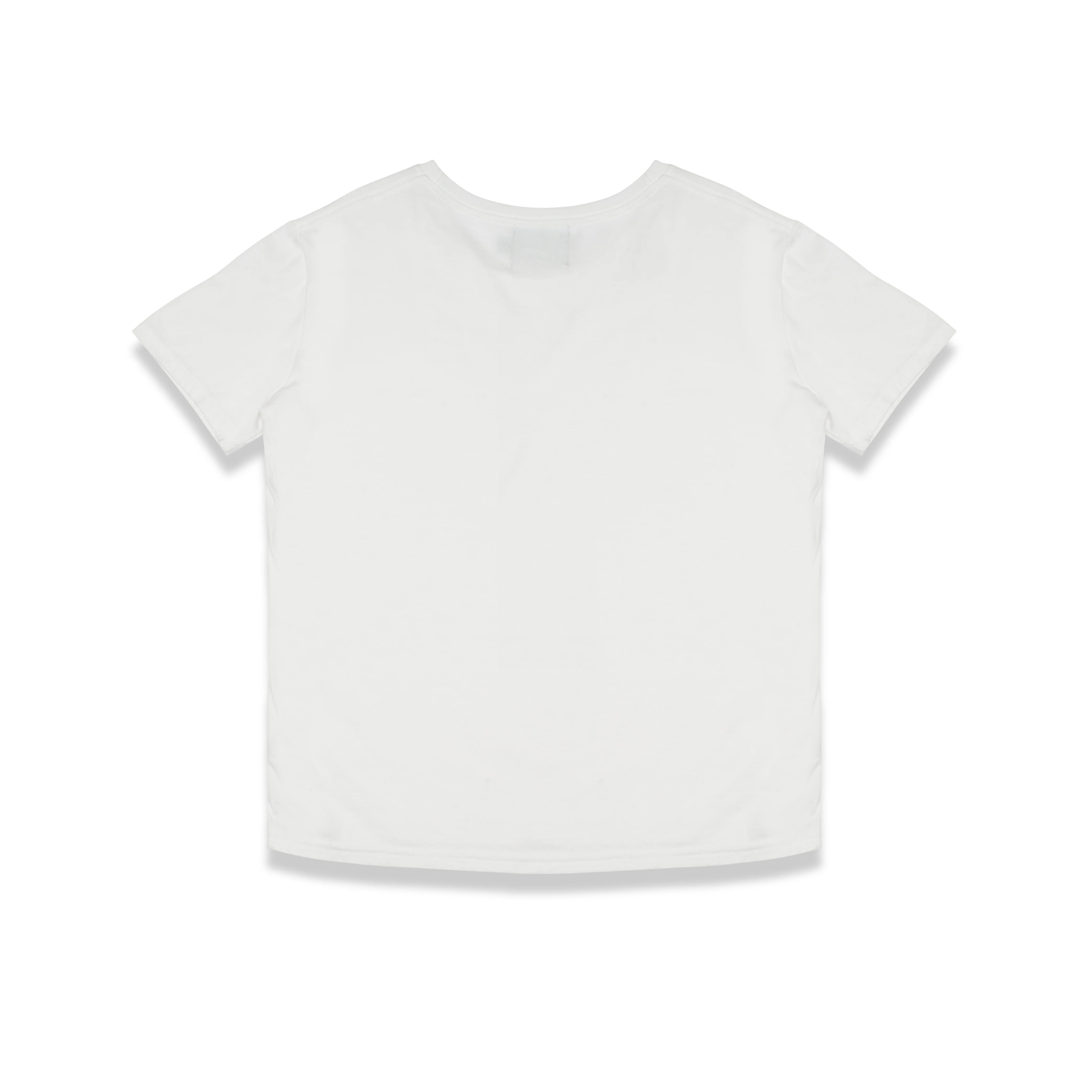 Women's Relaxed Fit Tee- White - Image 4