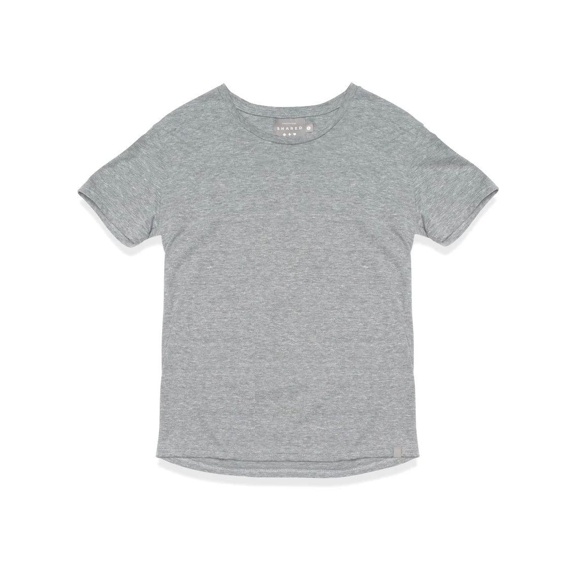 Women's Relaxed Fit Tee - Grey Mix - Image 3