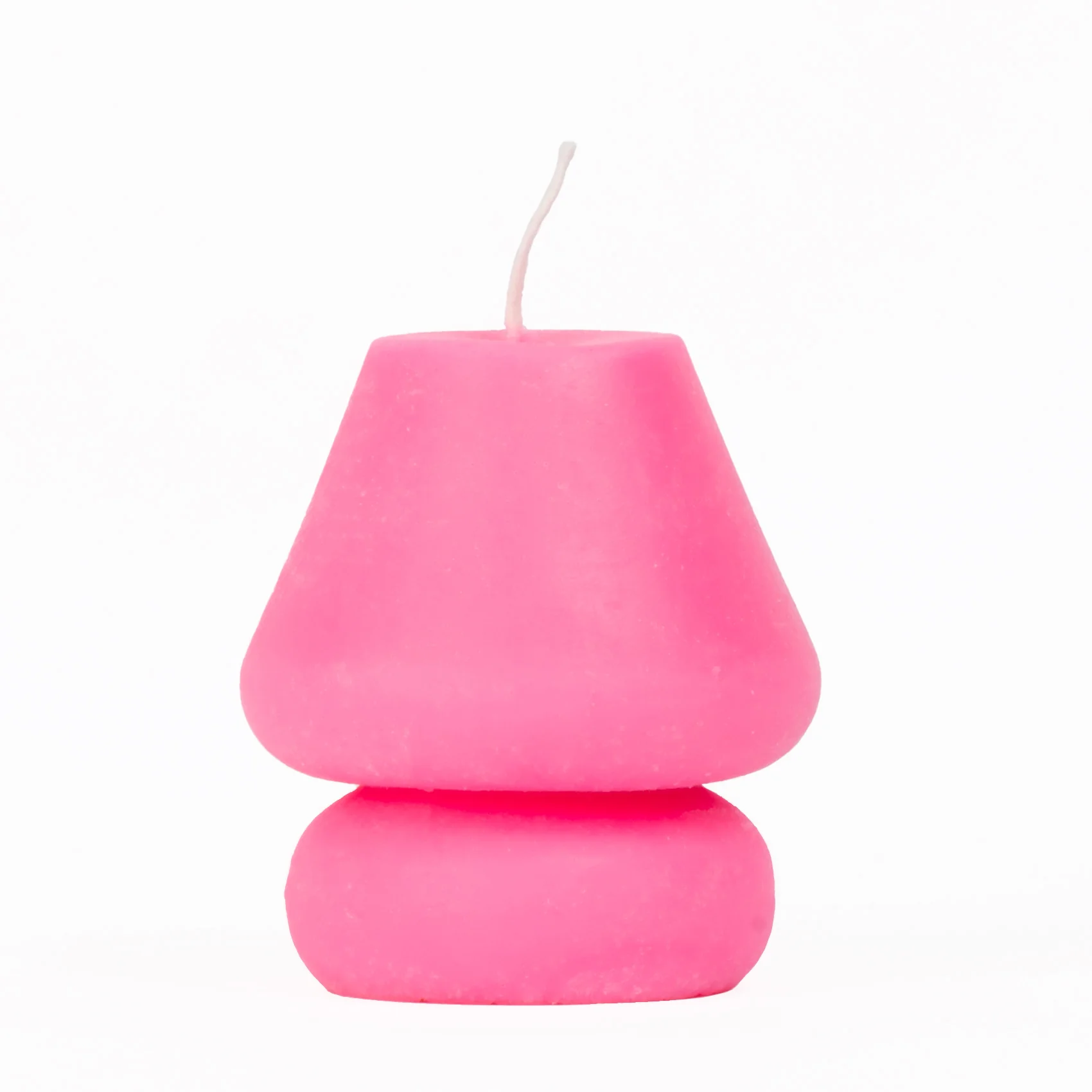 Shroom Lamp Candle - Neon Pink - Image 4