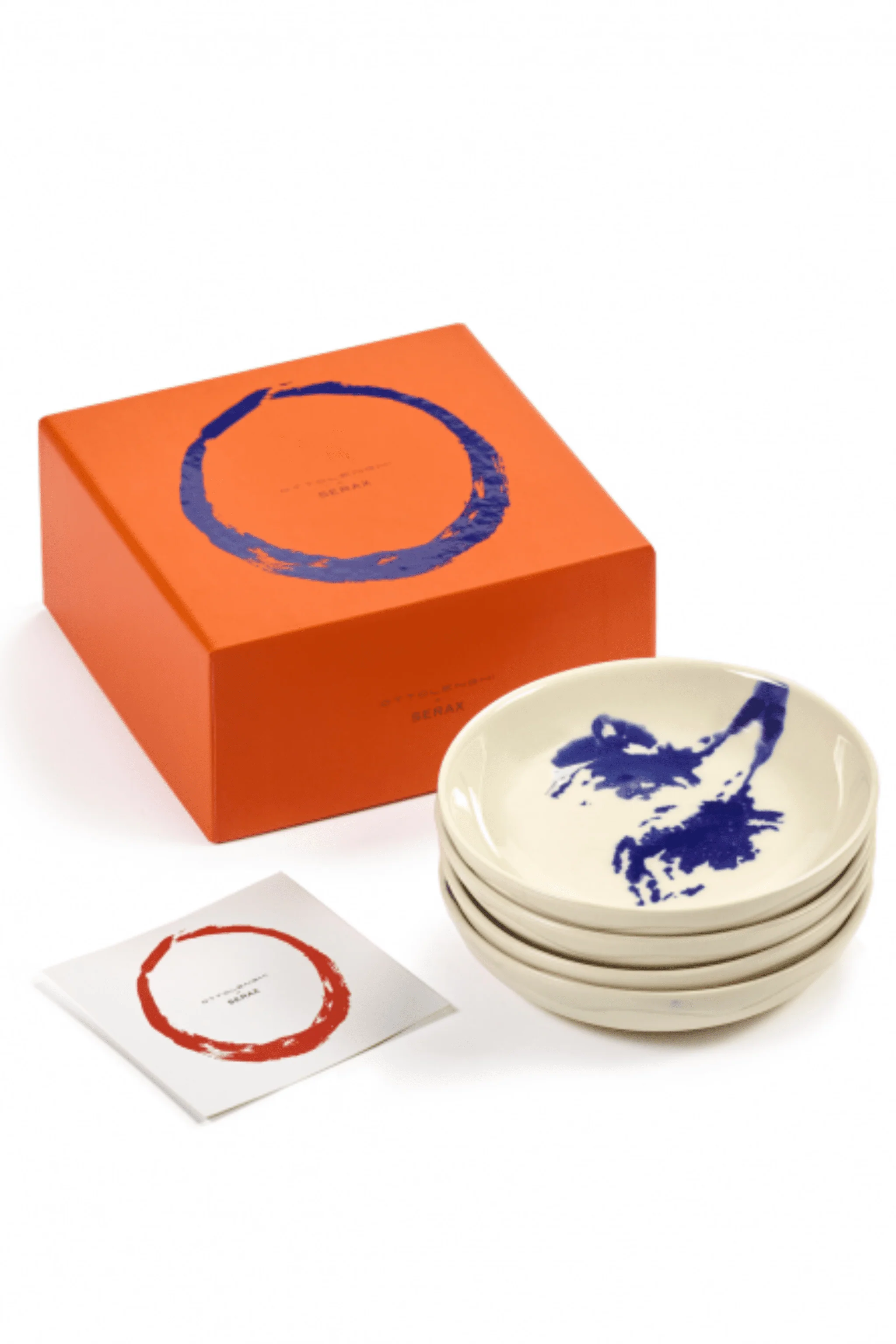 Small Dish, White with Blue Artichoke - Image 5