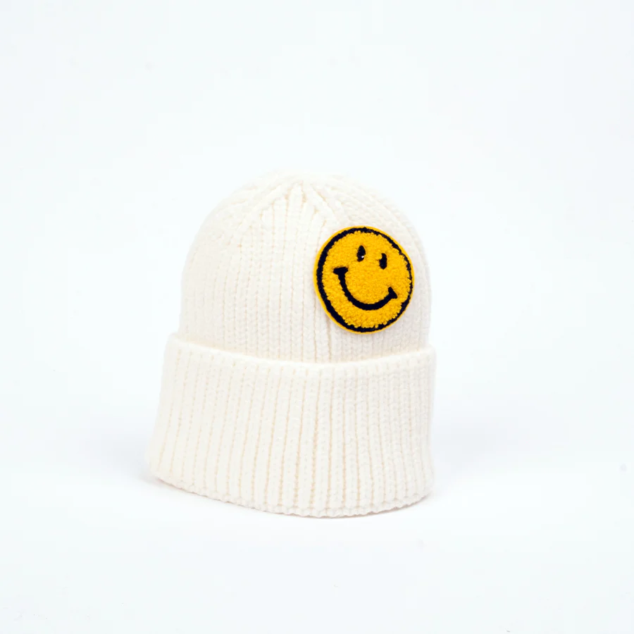 Smiley Toque - Ivory - Image 3