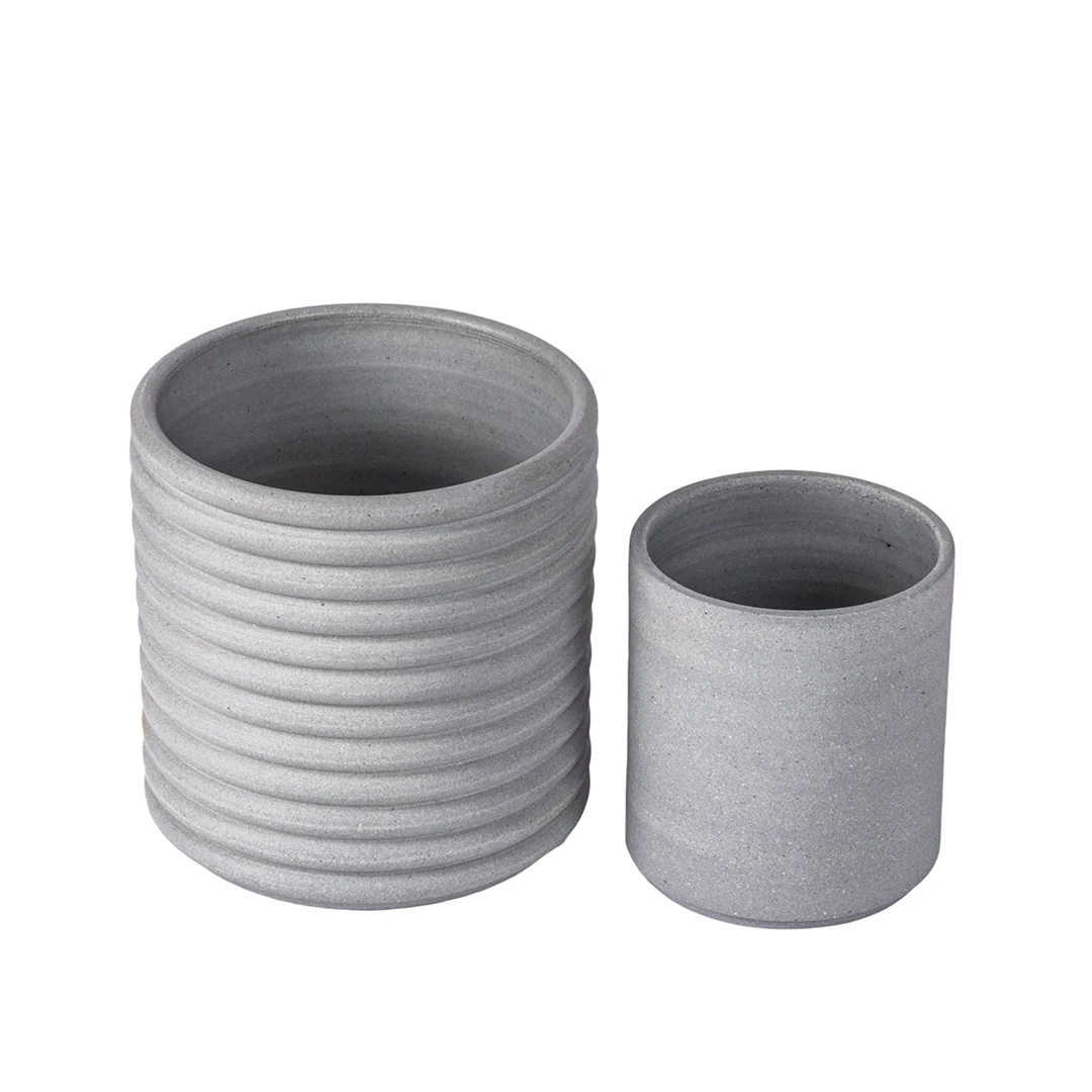 Smooth Planter - Blue - Medium - Image 3