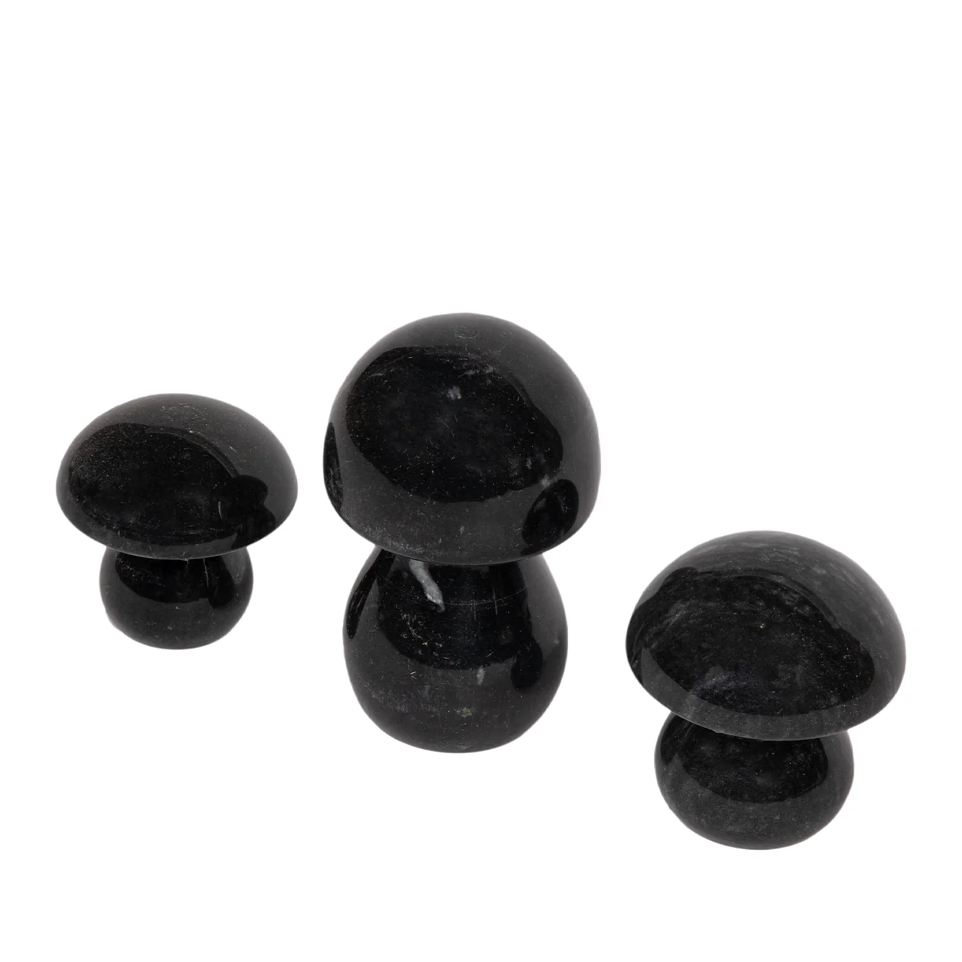 Stone Mushroom Trio - Black - Image 4