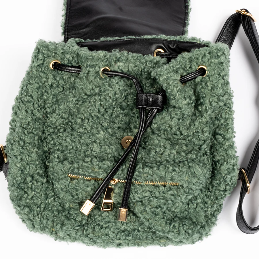 Teddy Mini Backpack - Green - Image 5